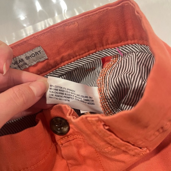 Goodfellow & Co Men’s 30 Every Wear Cotton Shorts - 7" Inseam - Orange - Picture 5 of 8